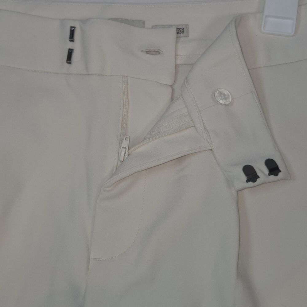 A New Day Women's High Rise Tailored Shorts Dog Bone/Cream Size 14 NWT - Picture 6 of 6